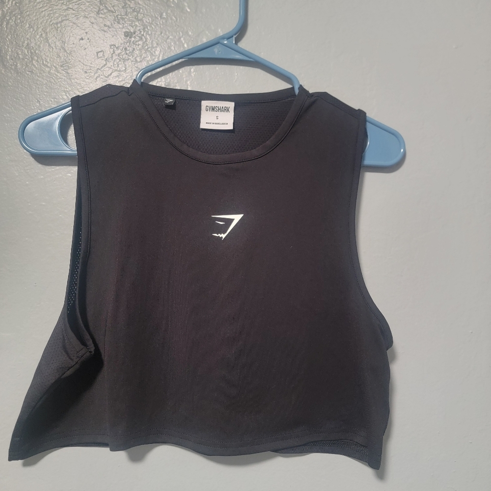 Gymshark Charcoal Muscle Tee for Women